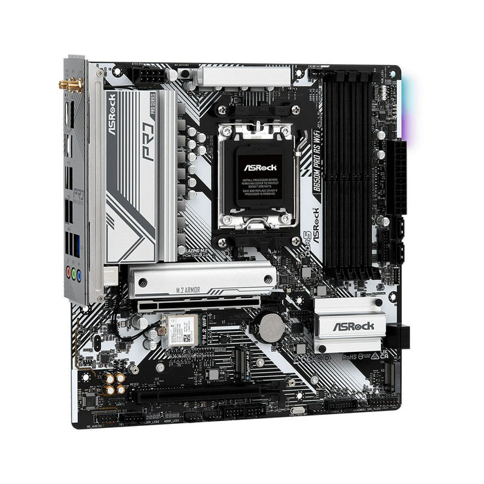 Placă de Bază ASRock B650M PRO RS WIFI Intel Wi-Fi 6 AMD B650 AMD AM5