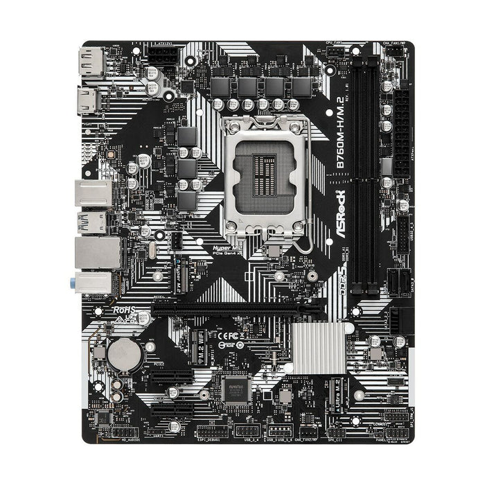 Placă de Bază ASRock B760M-H/M.2 LGA 1700 Intel B760