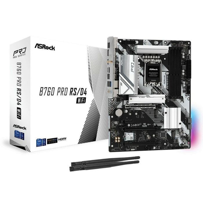 Placă de Bază ASRock B760 PRO RS/D4 WIFI LGA 1700 Intel Wi-Fi 6 Intel B760