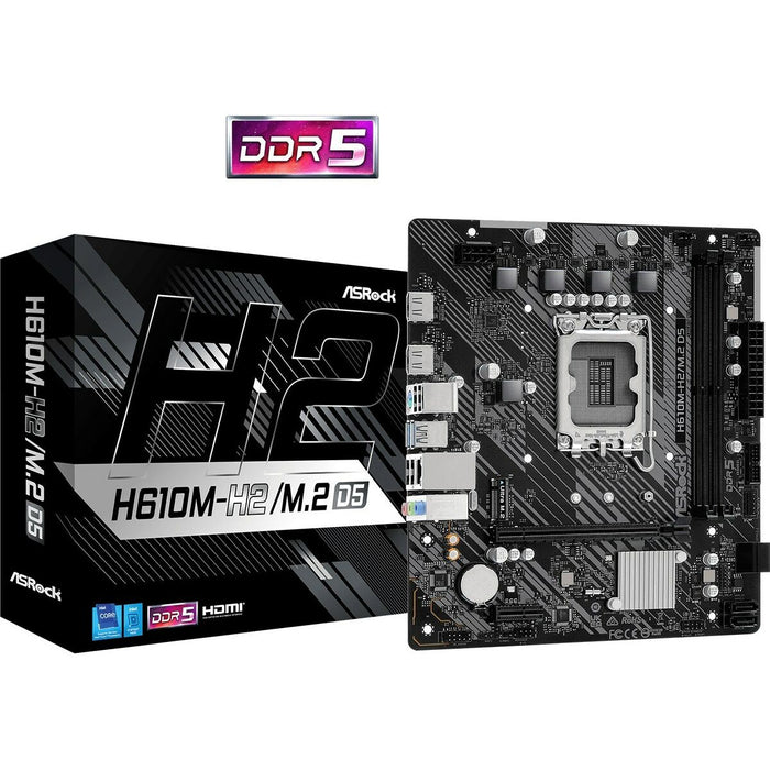 Placă de Bază ASRock H610M-H2/M.2 D5 LGA 1700 INTEL H610
