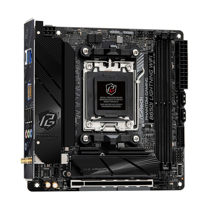 Placă de Bază ASRock B650I LIGHTNING WIFI Intel Wi-Fi 6 AMD B650 AMD AM5