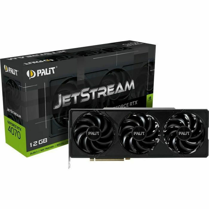 Placă Grafică Palit NED4070019K9-1047J GEFORCE RTX 4070 GDDR6X 12 GB