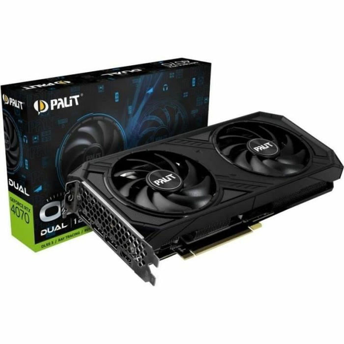 Placă Grafică Palit NED4070S19K9-1047D 12 GB RAM NVIDIA GEFORCE RTX 4070