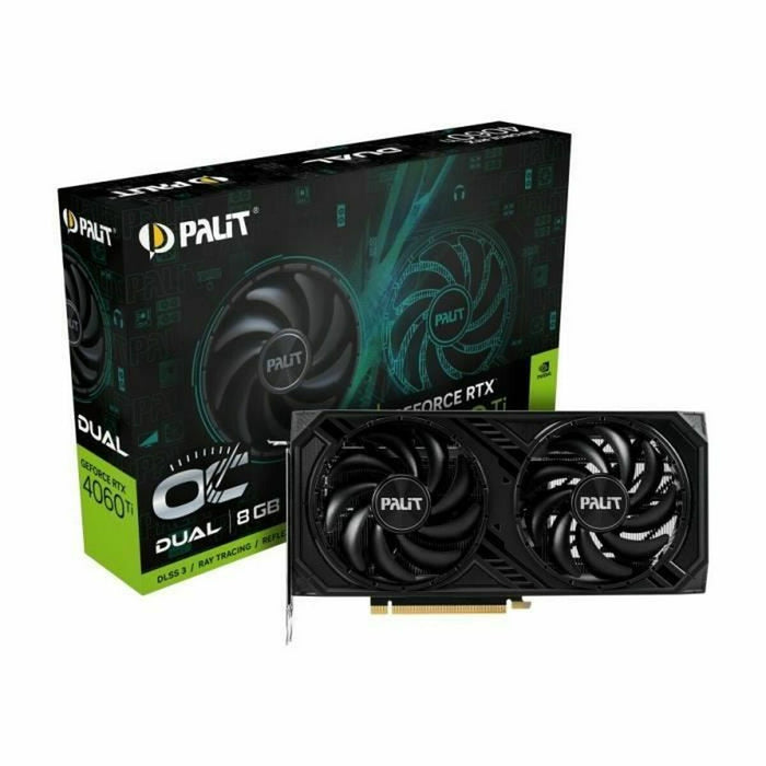 Placă Grafică Palit NE6406TT19P1-1060D Geforce RTX 4060 Ti GDDR6 8 GB