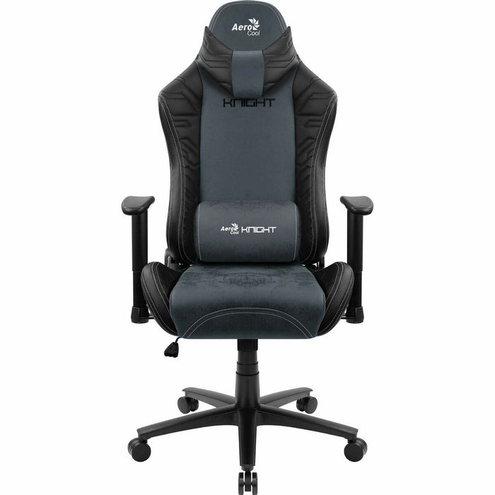 Scaun Gaming Aerocool KNIGHT AeroSuede 180º Albastru Negru Negru/Albastru