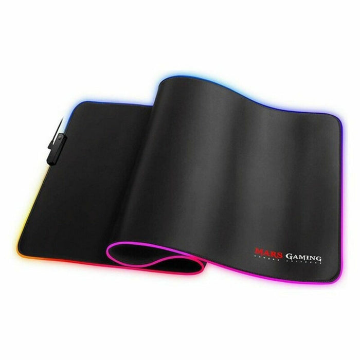 Covoraș Gaming cu Iluminat LED Mars Gaming MMPRGB2 RGB XL Negru
