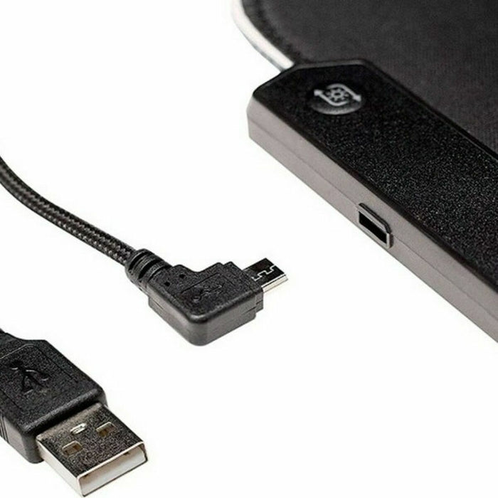 Covoraș Gaming cu Iluminat LED Mars Gaming MMPRGB2 RGB XL Negru