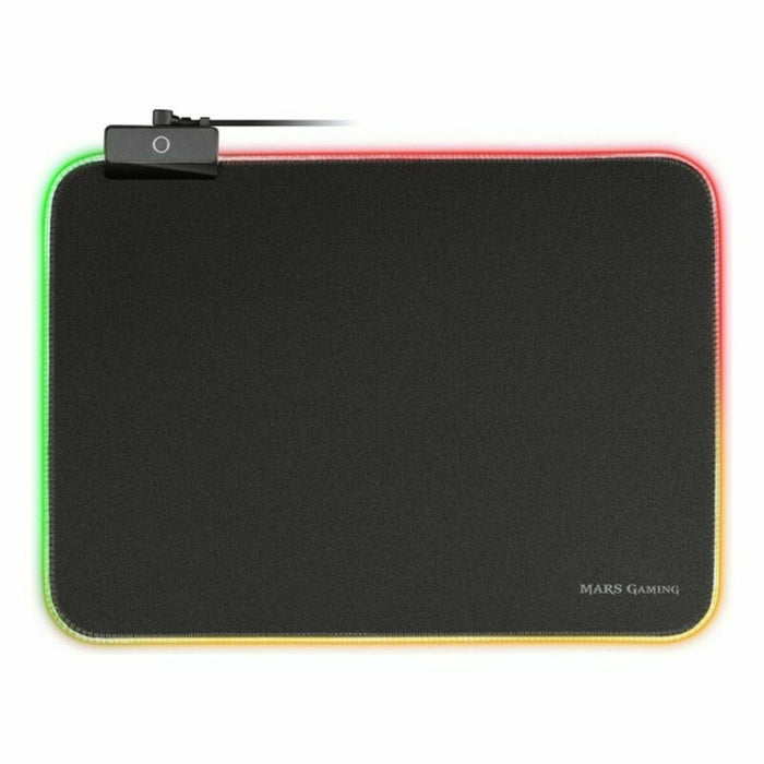 Covoraș Gaming cu Iluminat LED Mars Gaming MMPRGBL RGB LED Negru