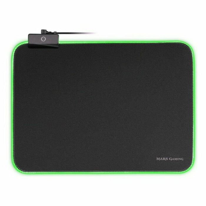 Covoraș Gaming cu Iluminat LED Mars Gaming MMPRGBL RGB LED Negru