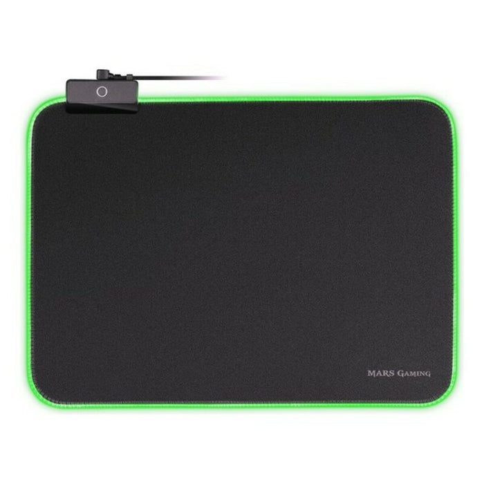 Covoraș Gaming cu Iluminat LED Mars Gaming MMPRGBL RGB LED Negru