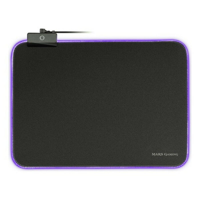 Covoraș Gaming cu Iluminat LED Mars Gaming MMPRGBL RGB LED Negru