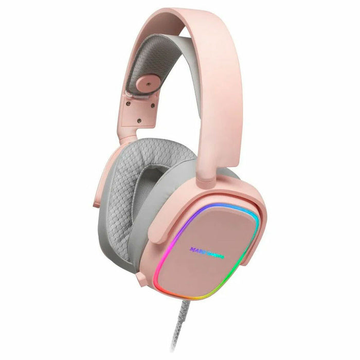 Căști cu Microfon Gaming Mars Gaming MHAXP Roz