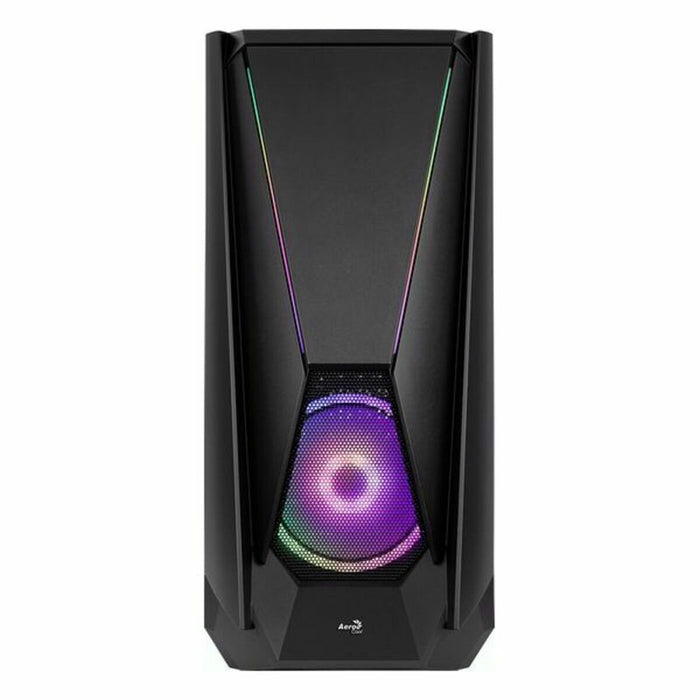Unitate Semi-tower ATX Aerocool VISORBK LED RGB Negru