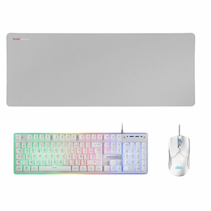 Tastatură și Mouse Mars Gaming 3IN1 Franceză