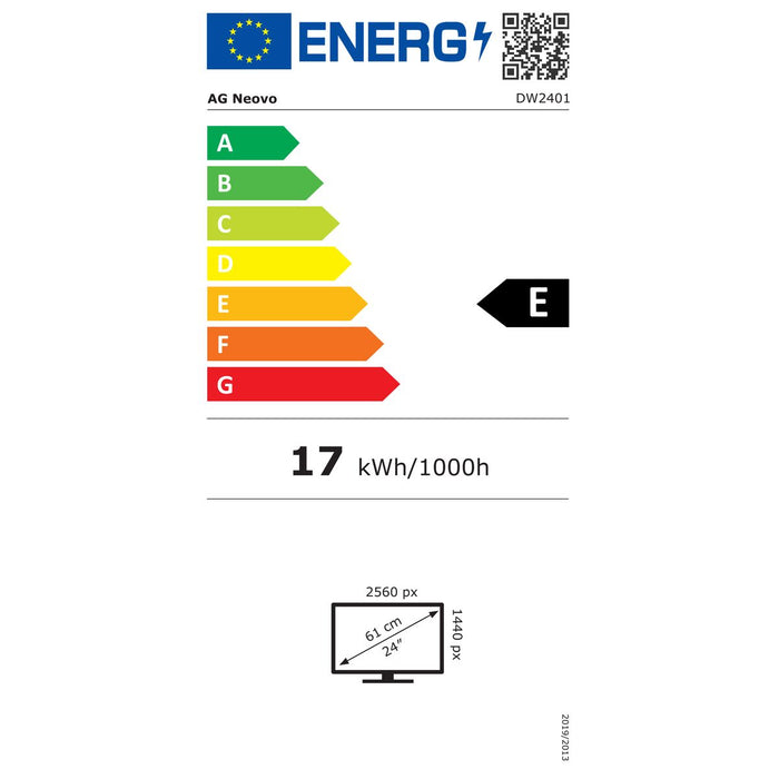 Monitor Ag Neovo DW2401 23,8" LED IPS Flicker free 75 Hz