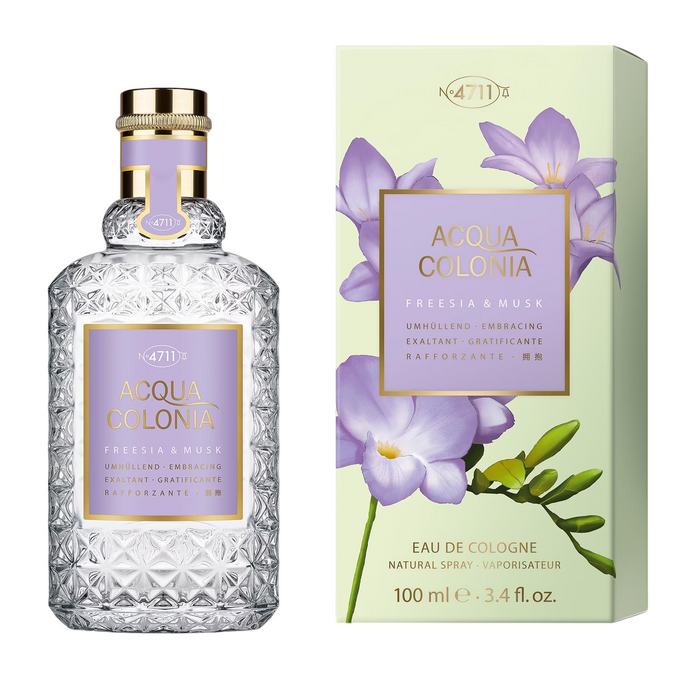Apă de colonie 4711 Acqua Colonia Freesia & Musk, unisex, 100 ml