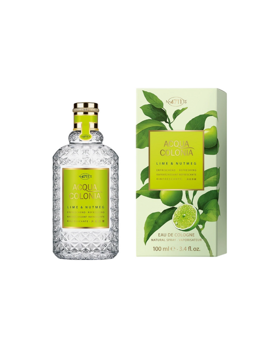 Apă de colonie 4711 Acqua Colonia Lime & Nutmeg, unisex, 100 ml