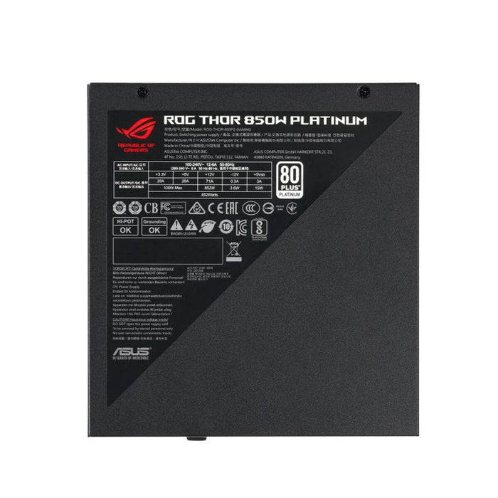 Sursă de Alimentare Asus ROG THOR Platinum II 850 W RoHS 80 PLUS Platinum 80 PLUS Titanium