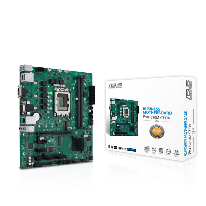 Placă de Bază Asus PRO H610M-C D4-CSM Intel INTEL H610 LGA 1700