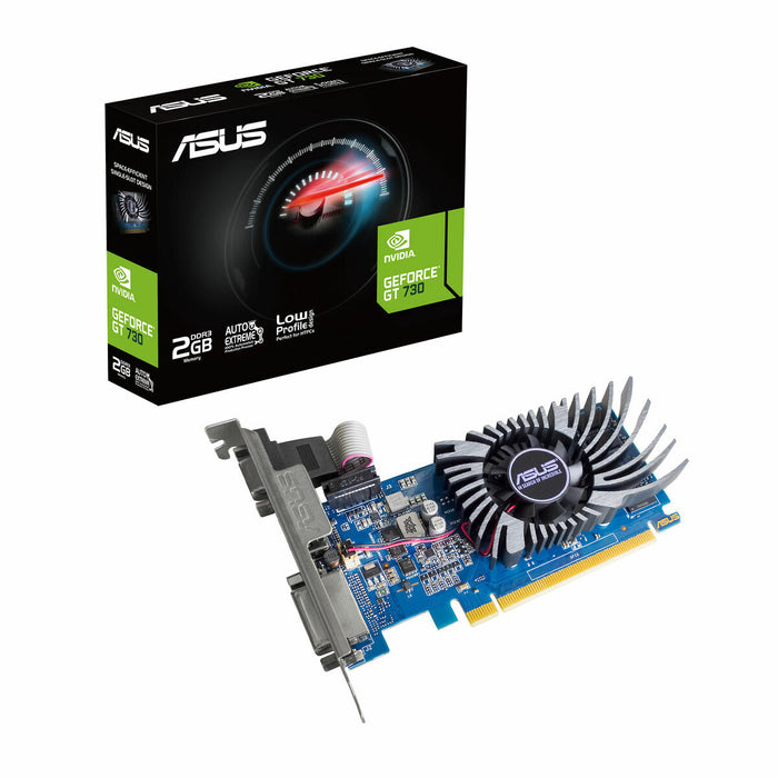 Placă Grafică Asus NVIDIA GT730-2GD3-BRK-EVO NVIDIA GeForce GT 730 2 GB GDDR3