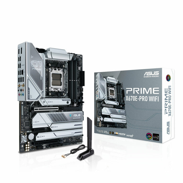 Placă de Bază Asus PRIME X670E-PRO WIFI AMD AMD X670 AMD AM5