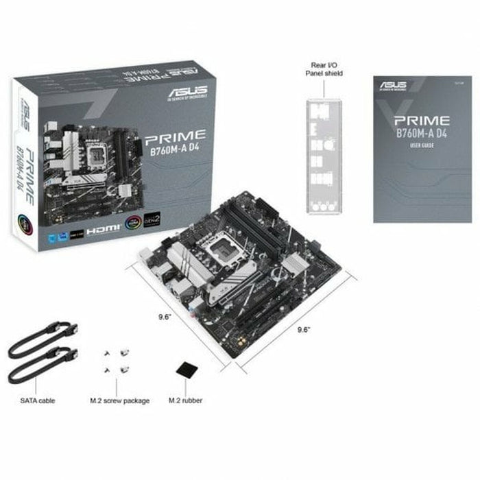 Placă de Bază Asus 90MB1D00-M1EAYC Intel B760 LGA 1700