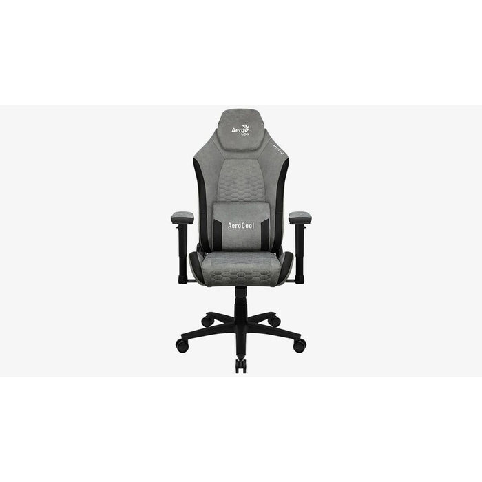 Scaun Gaming Aerocool Crown AeroSuede Negru Gri