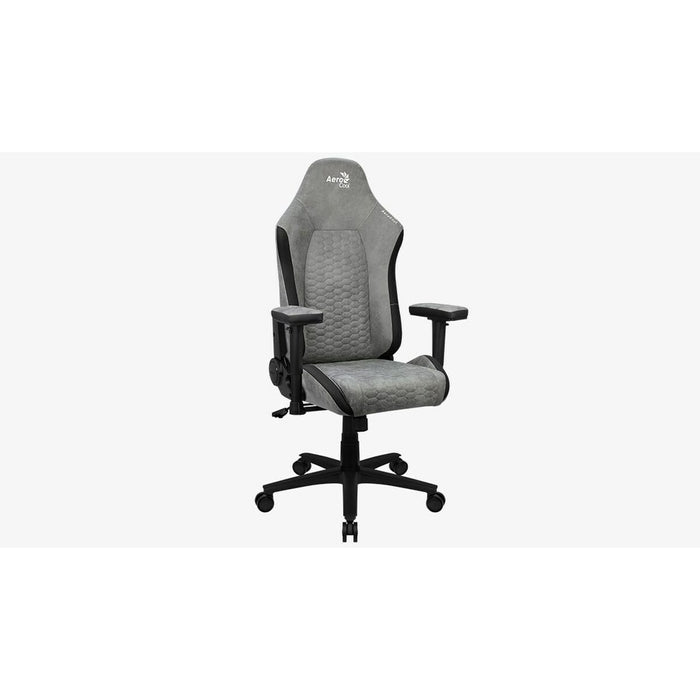 Scaun Gaming Aerocool Crown AeroSuede Negru Gri