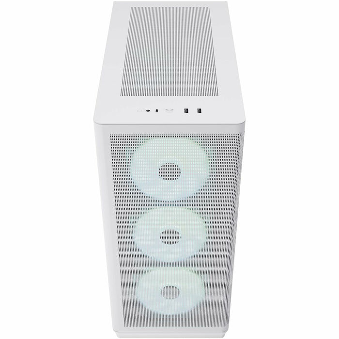 Unitate Semi-tower ATX Aerocool APNX-C1-WT-V1-ARGB Alb