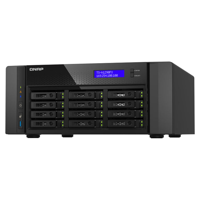 Stocare în Rețea NAS Qnap TS-H1290FX-7232P-64G Negru