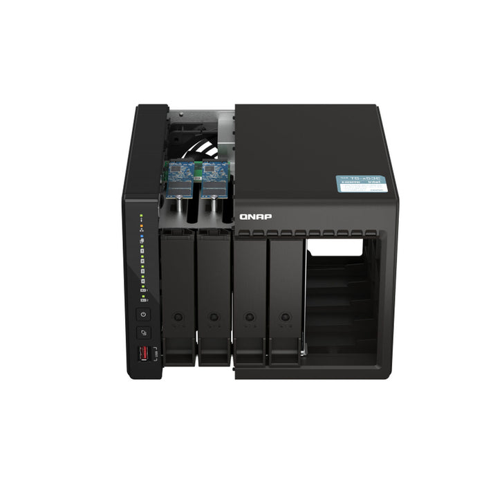 Stocare în Rețea NAS Qnap TS-453E-8G Negru Intel Celeron Intel Celeron J6412