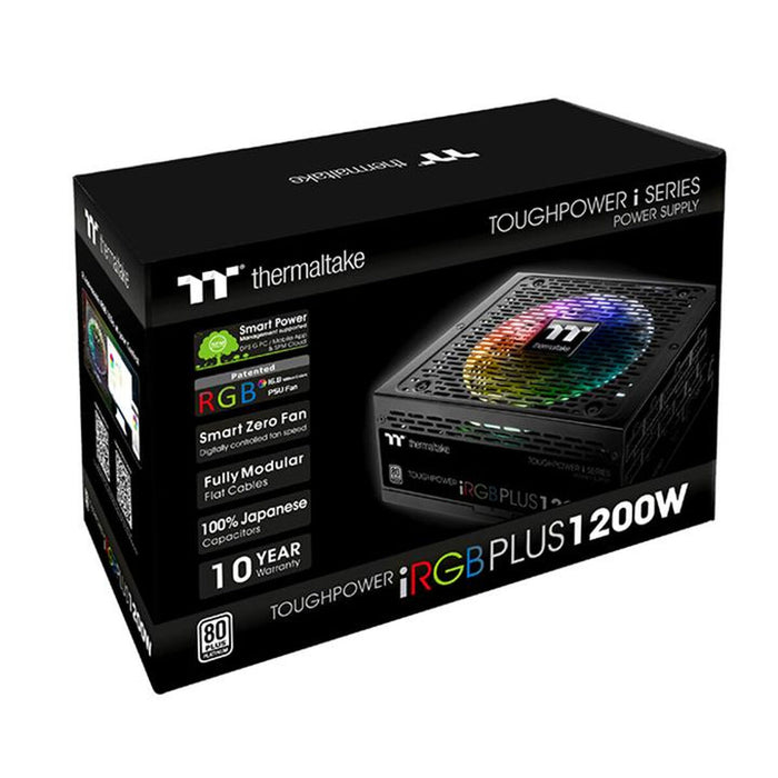 Sursă de Alimentare THERMALTAKE Toughpower iRGB PLUS 1200 W 80 PLUS Platinum Modular