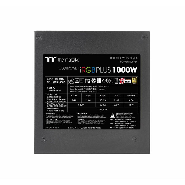 Sursă de Alimentare THERMALTAKE Toughpower iRGB PLUS 1000 W