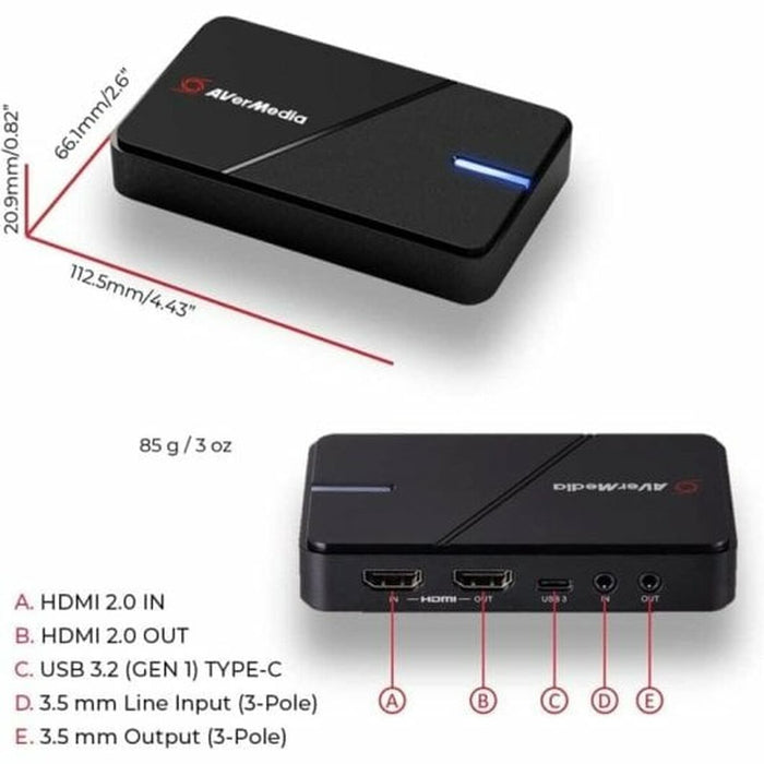 Recorder Video Gaming AVERMEDIA6130  Live Gamer EXTREME 3