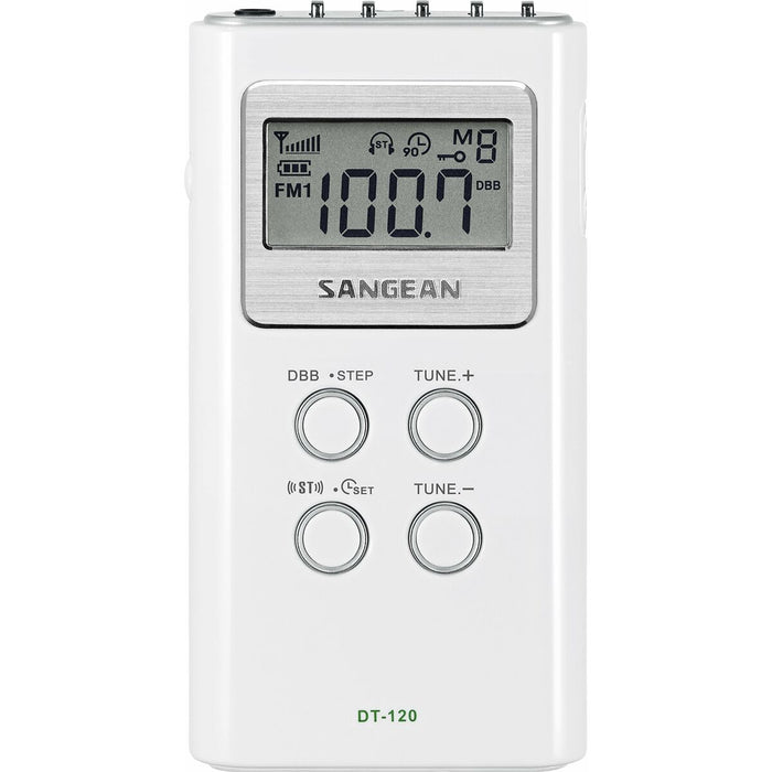 Radio Sangean DT120W Alb