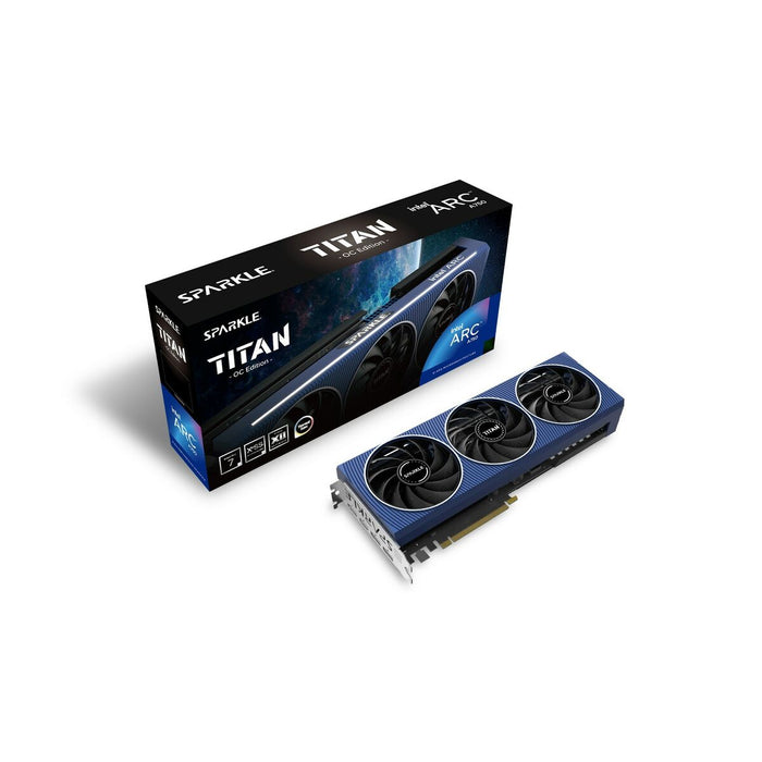 Placă Grafică Sparkle SA750T-8GOC Intel ARC A750 TITAN OC EDITION GDDR6