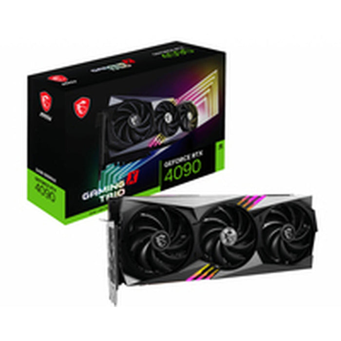 Placă Grafică MSI GAMING X TRIO 24G NVIDIA GeForce RTX 4090 GDDR6X