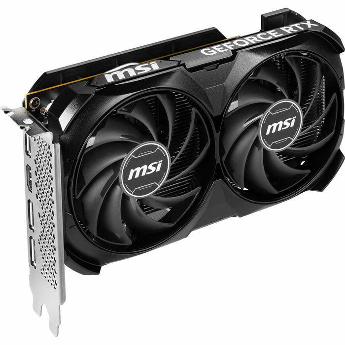 Placă Grafică MSI GEFORCE RTX 4060 VENTUS 2X BLACK 8G OC