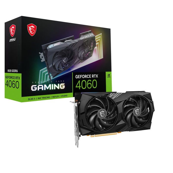 Placă Grafică MSI RTX 4060 GAMING 8G Geforce RTX 4060 8 GB GDDR6