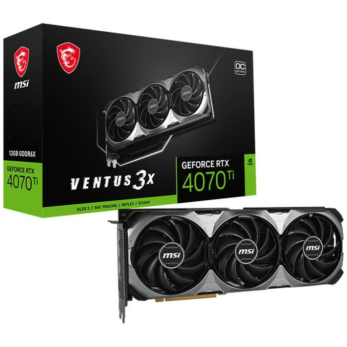 Placă Grafică MSI 12 GB GeForce RTX 4070 Ti GDDR6X
