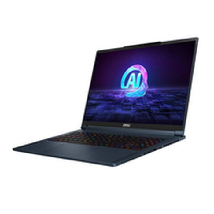 Laptop MSI Stealth 16 AI Studio A1VGG-046XES 16" 32 GB RAM 1 TB SSD Nvidia Geforce RTX 4070 Qwerty Spaniolă Intel Core Ultra 9 1