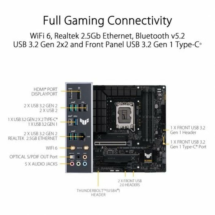 Placă de Bază Asus Intel Intel B760 LGA 1700