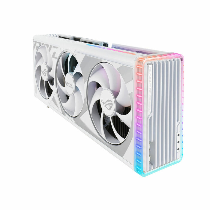 Placă Grafică Asus ROG-STRIX-RTX4090-O24G-WHITE NVIDIA GeForce RTX 4090 GDDR6X 24 GB