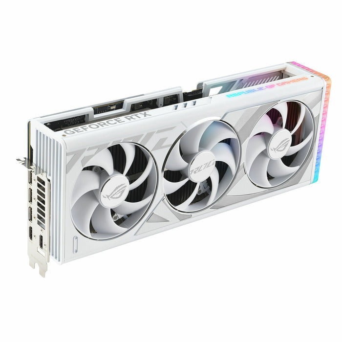 Placă Grafică Asus ROG-STRIX-RTX4090-O24G-WHITE NVIDIA GeForce RTX 4090 GDDR6X 24 GB