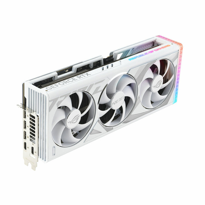 Placă Grafică Asus ROG-STRIX-RTX4090-O24G-WHITE NVIDIA GeForce RTX 4090 GDDR6X 24 GB