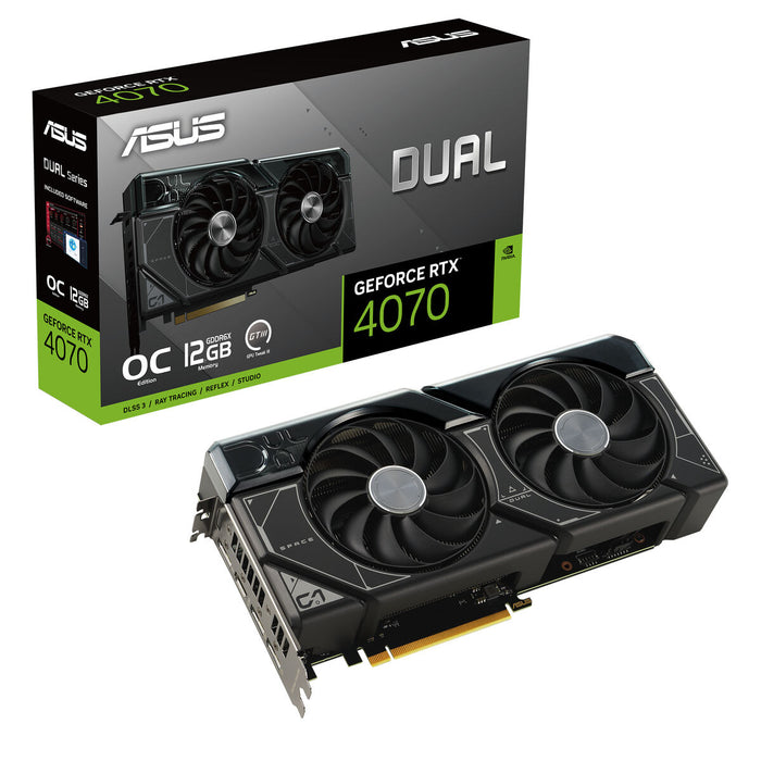 Placă Grafică Asus DUAL-RTX4070-O12G 12 GB GEFORCE RTX 4070 GDDR6X