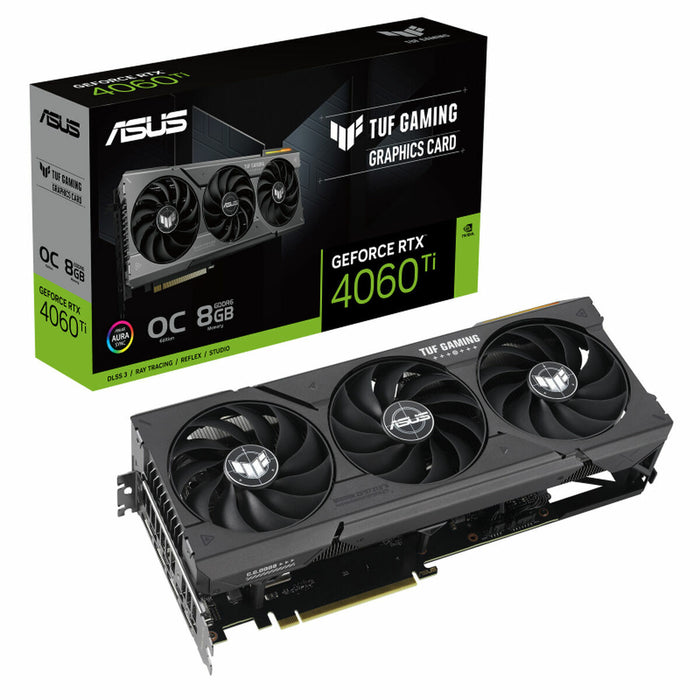 Placă Grafică Asus TUF Geforce RTX 4060 Ti GDDR6
