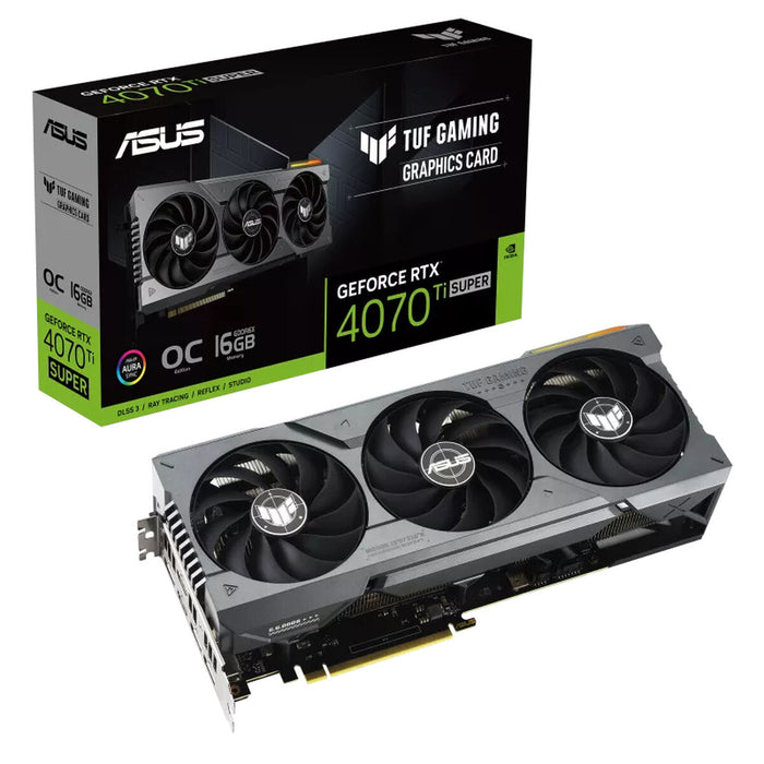 Placă Grafică Asus TUF RTX 4070 TI SUPER OC 16 GB GDDR6X