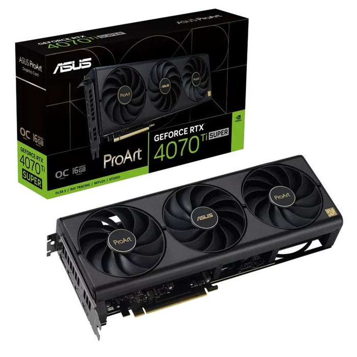 Placă Grafică Asus ProArt -RTX4070TIS-O16G GEFORCE RTX 4070 TI SUPER 16 GB GDDR6X