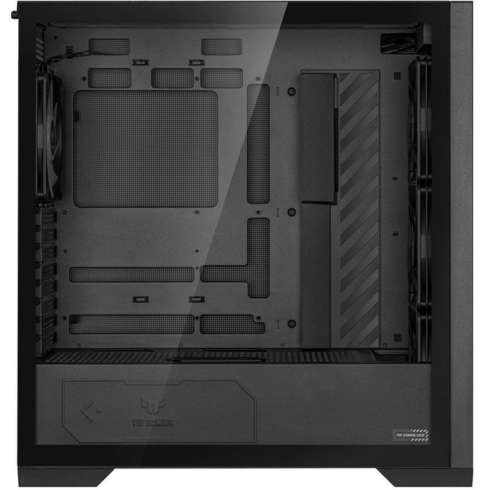 Unitate Semi-tower ATX Asus TUF GAMING GT302 TG ARGB Negru Multicolor